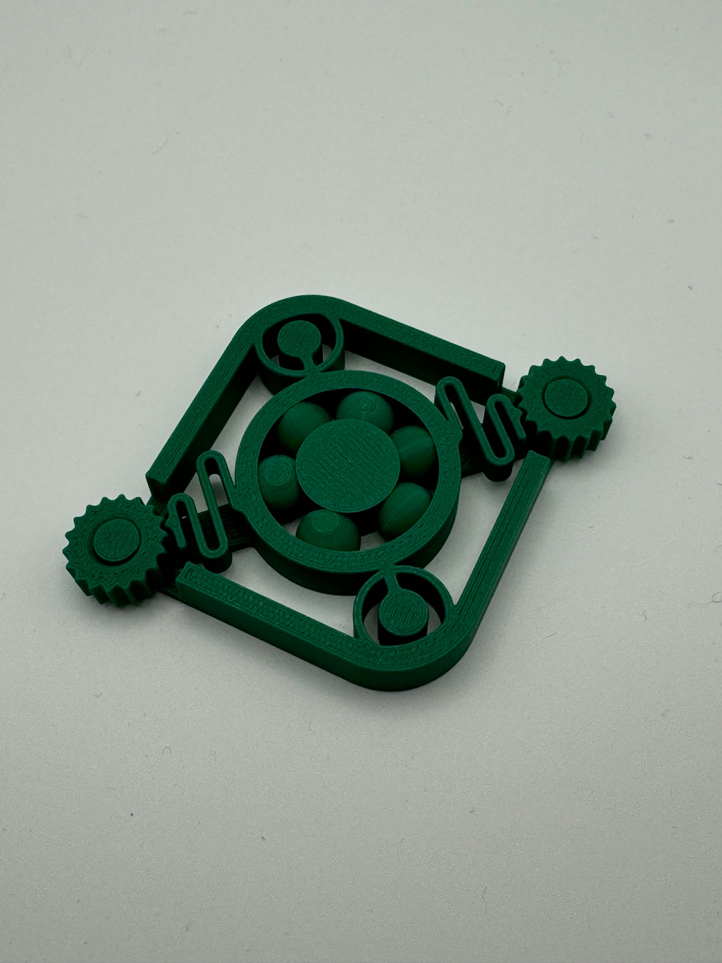 Fidget spinner and click